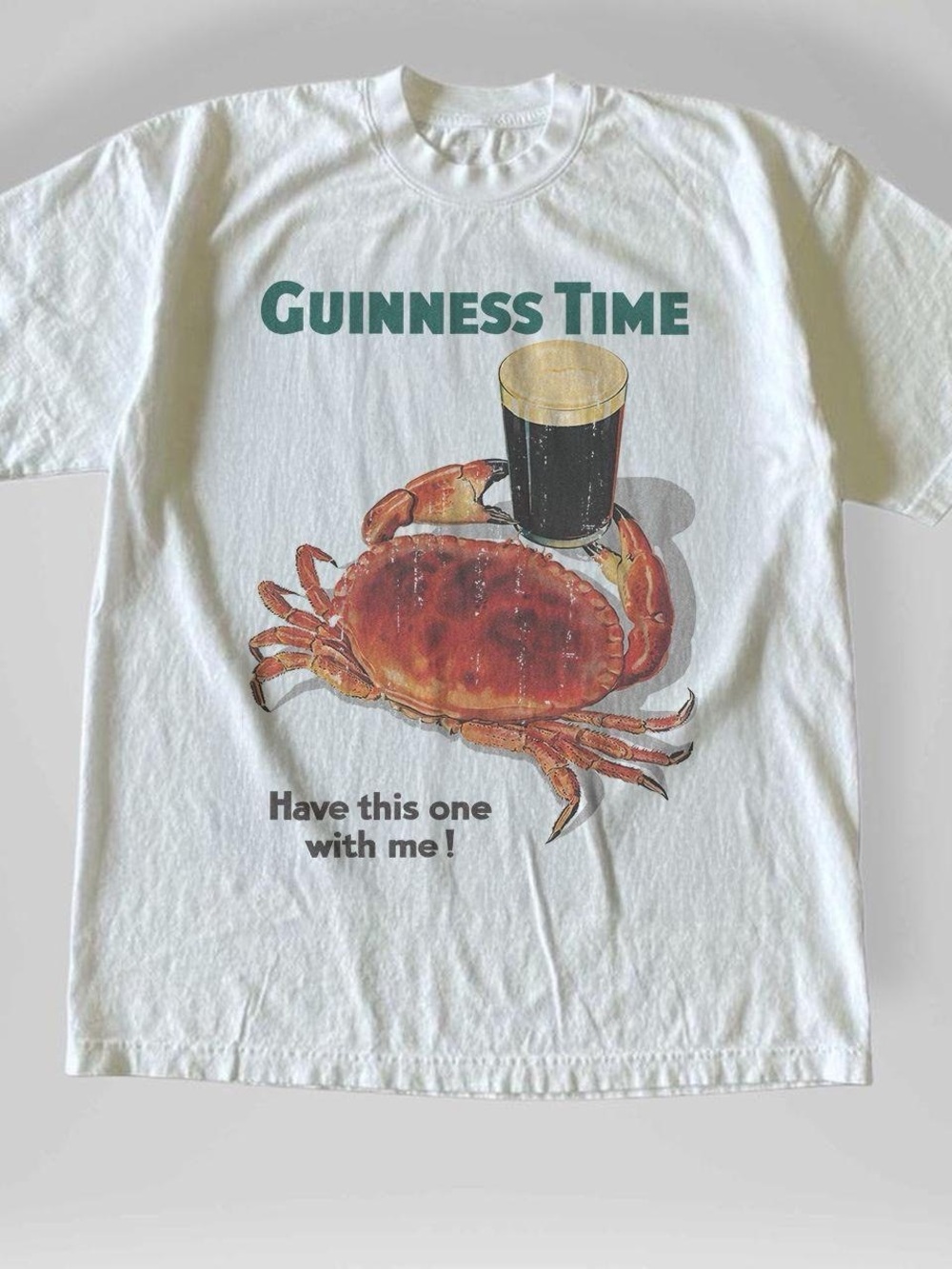 Guinness Time Graphic Tee - White